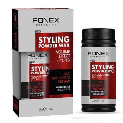 FONEX STYLING  POWDER WAX 20 GR.HACİMLENDİRİCİ-ŞEKİLLENDİRİCİ TOZ WAX