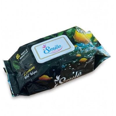 SMİLE ISLAK HAVLU LİMONLU 120 Lİ