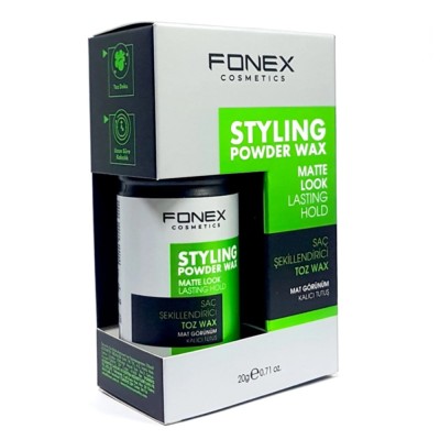 FONEX SAÇ ŞEKİLLENDİRİCİ MAT PUDRA WAX 20GR.